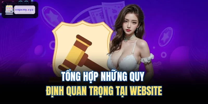 Các quy định quan trọng tại website